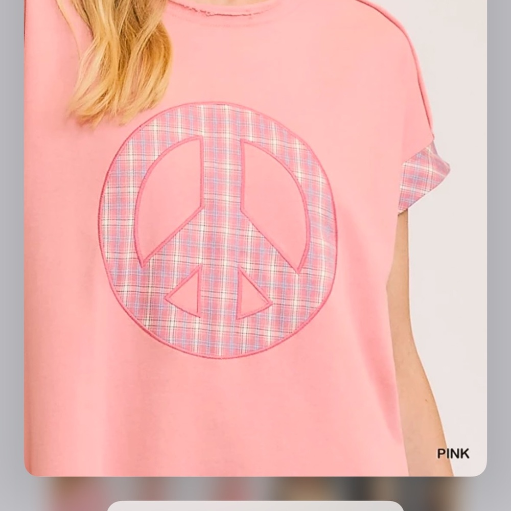 🦋🦋LAST TWO! 157 💕 Umgee Peace Sign Dress - Picture 5 of 6